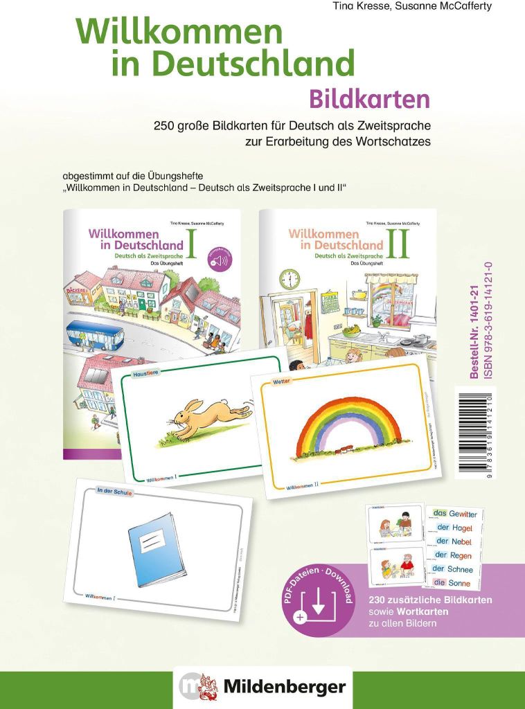 Willkommen in Deutschland - Bildkarten