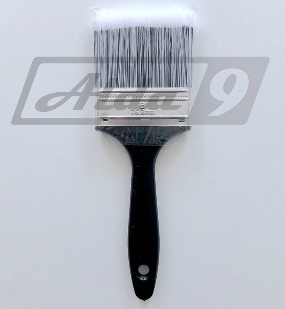 ALDA9 Flachpinsel UNI 3'' Farbe Schwarz - 80 mm