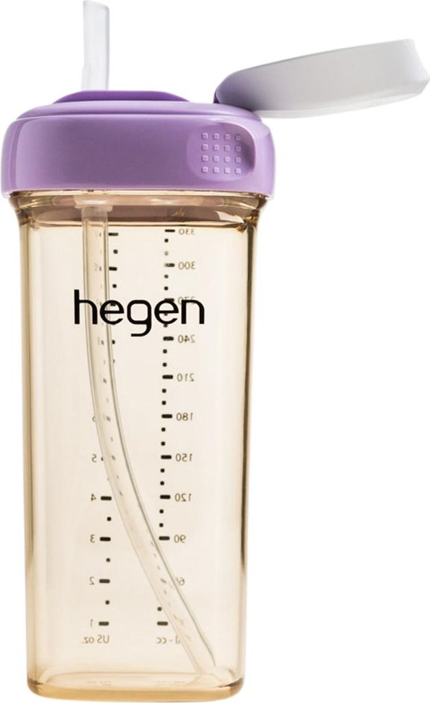 Hegen Strohalmbecher - 330 ml - Violett | Strohhalmbecher Produktbild 