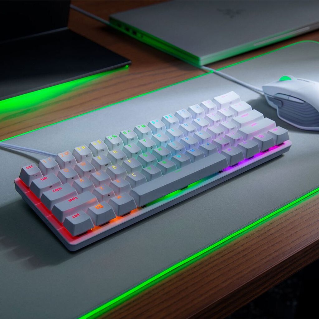 Razer Huntsman Mini Mercury mechanische Gaming Tastatur - Produktbild 6