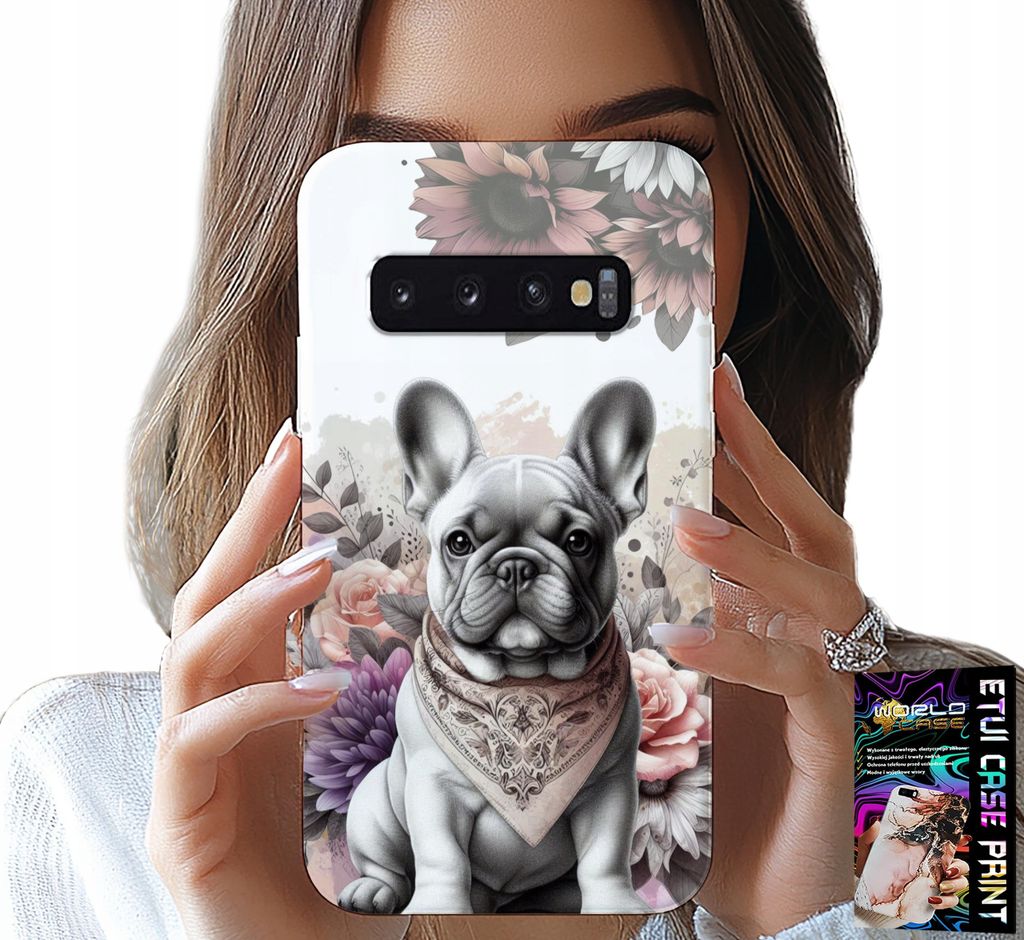 Fall Für Samsung Galaxy S10 Plus - Bulldogge Hunderasse Bulldogge Hunderasse Zurück