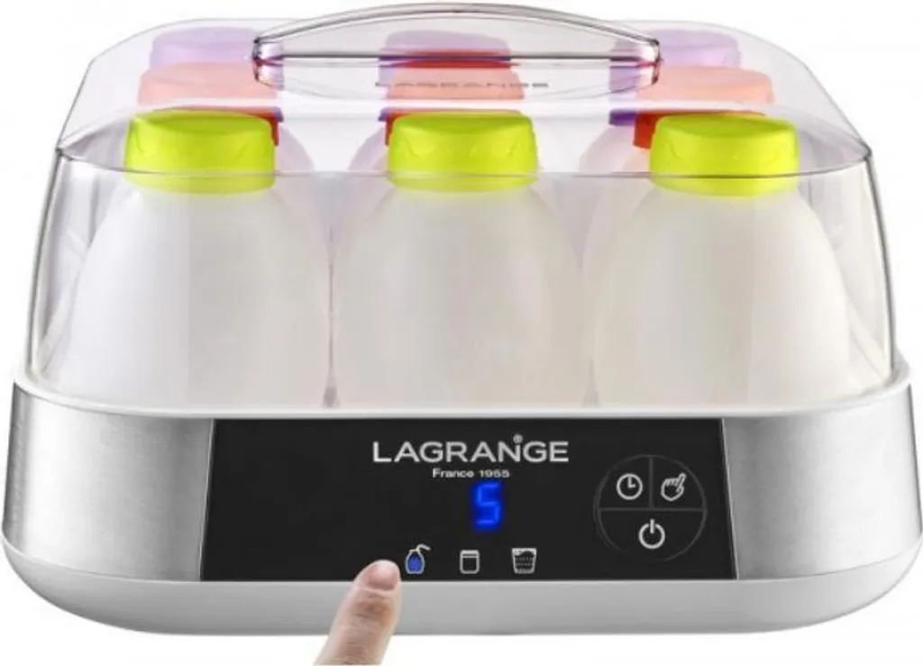 Machine à Yaourts et Fromage Blanc Lagrange avec 9 Pots Individuels