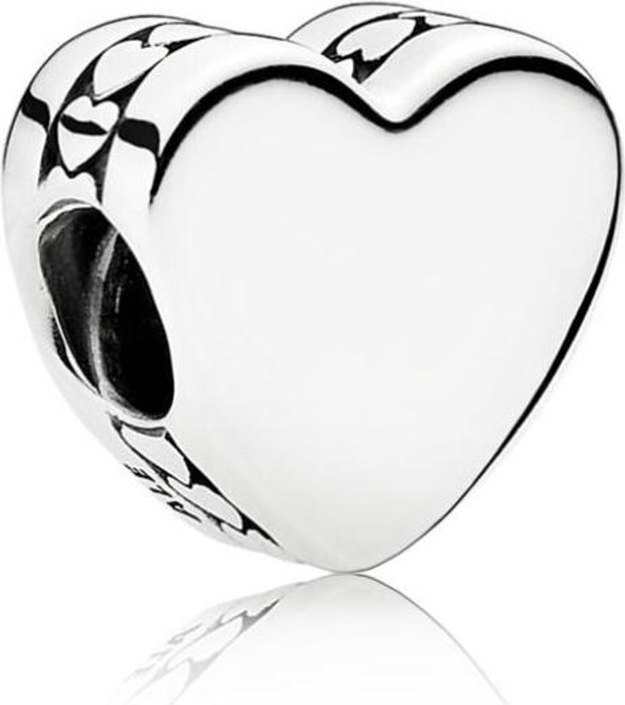 Pandora 792015, dije para mujer, forma de corazón, grabado, Imagen del producto 