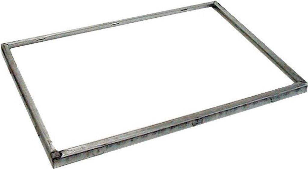 Winkelrahmen Zarge feuerverzinkt 2,0 x 100,0 x 50,0 cm