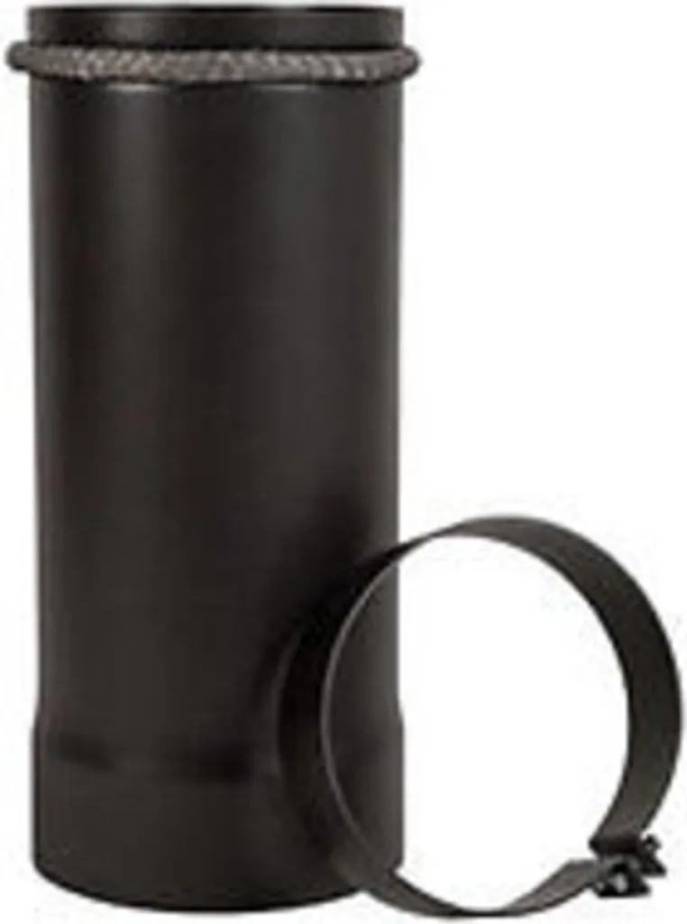 Réparer un Conduit de 120 mm avec ce Télescopique Noir Fumé Ajustable
