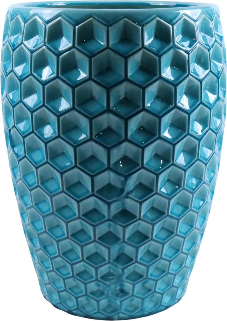 Doniczka ceramiczna Provencelia VERSAILLES Jasnoniebieski, Zdjęcie produktu 