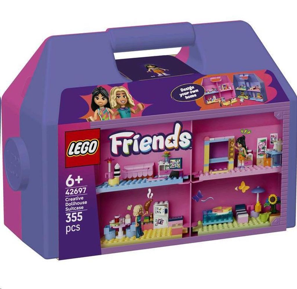 LEGO Friends Kreatívny kufrík s domčekom pre bábiky, Obrázok produktu 