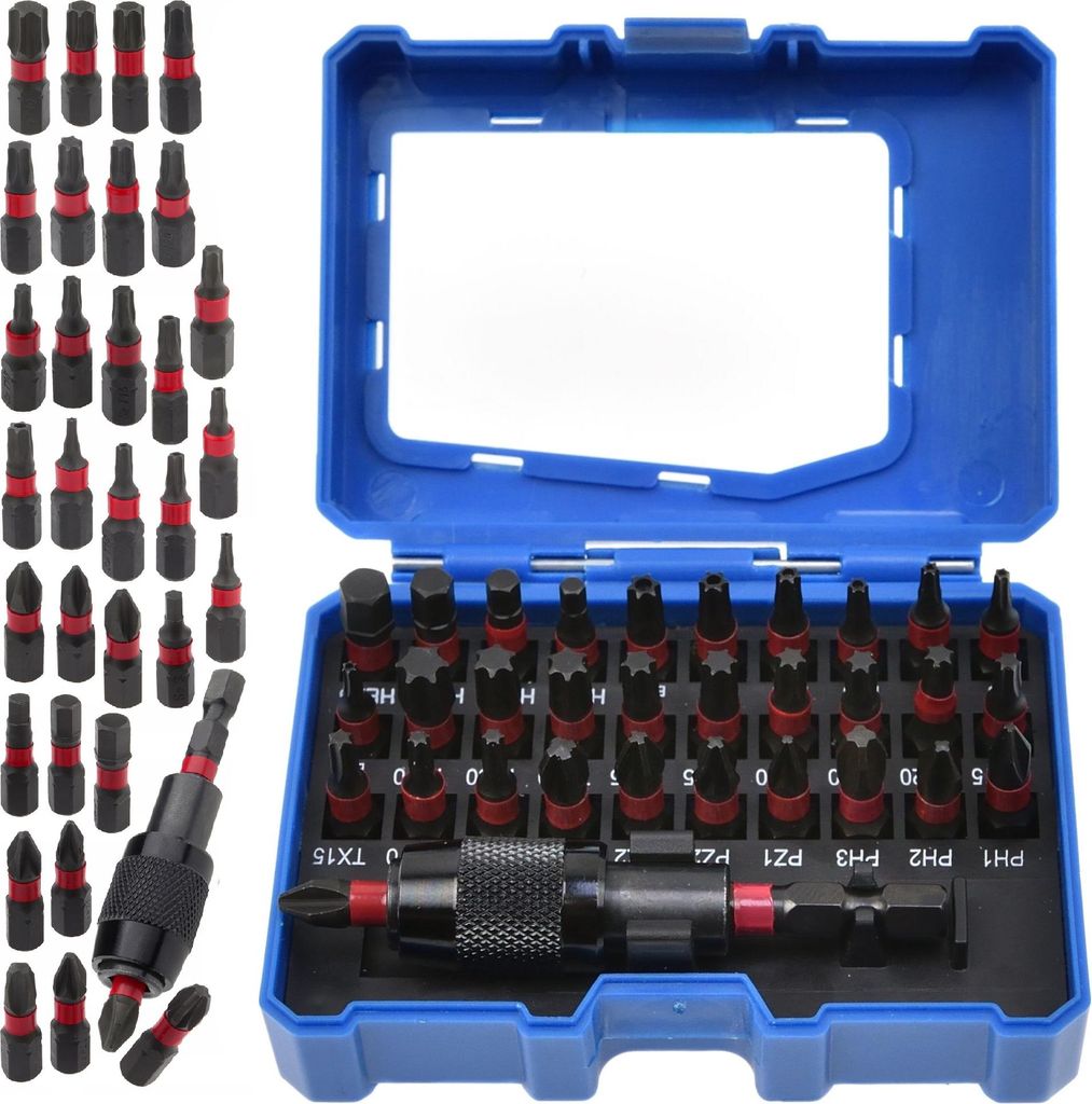 Geko Impact Bit Set Power HIT, 32 pcs, GEKO
