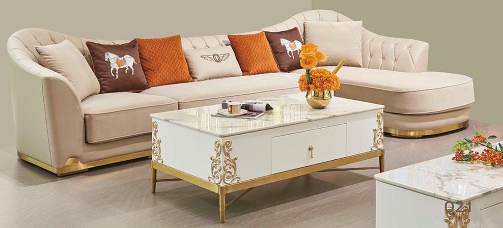 Ecksofa Sofa Couch Polster Wohnlandschaft Leder Eck Design Sofas Garnitur L Form