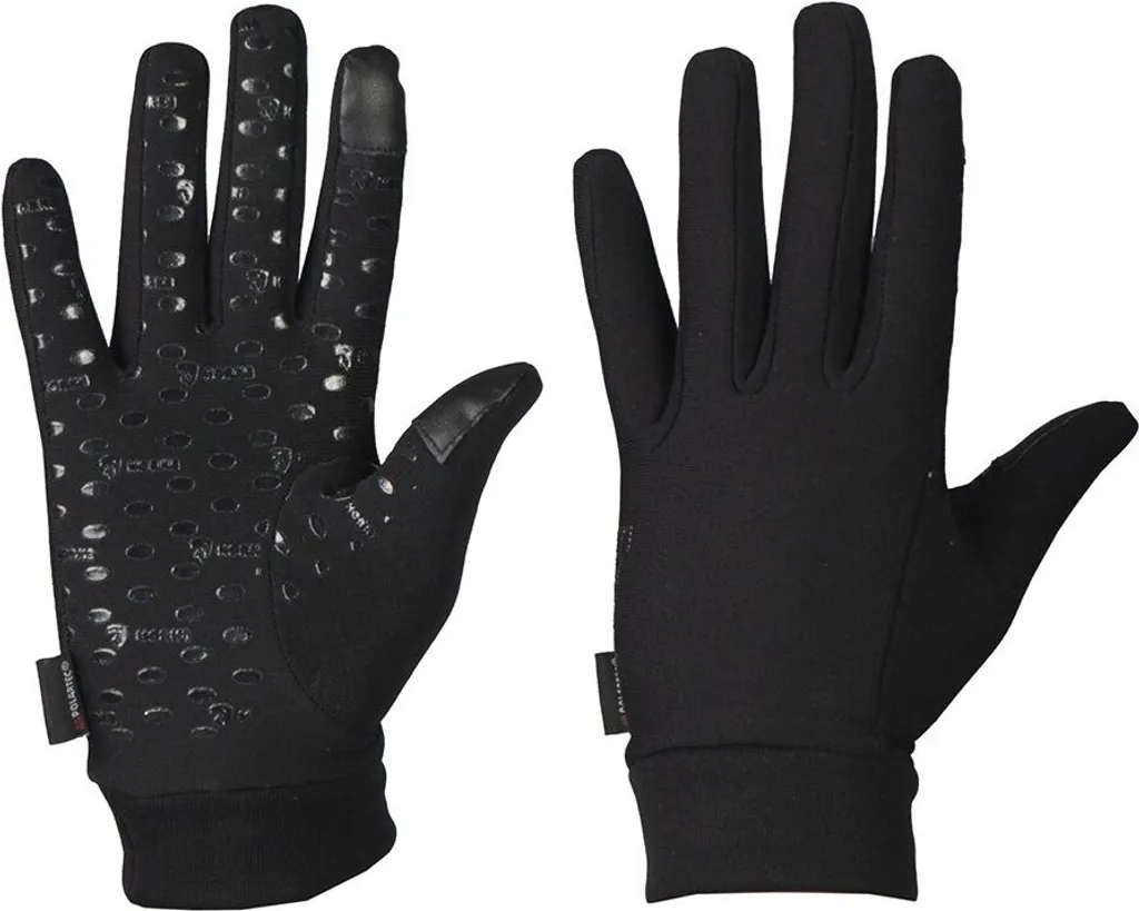 Gants de Protection Froid Horka Pro Fleece Noir S pour Cavalier et Sport