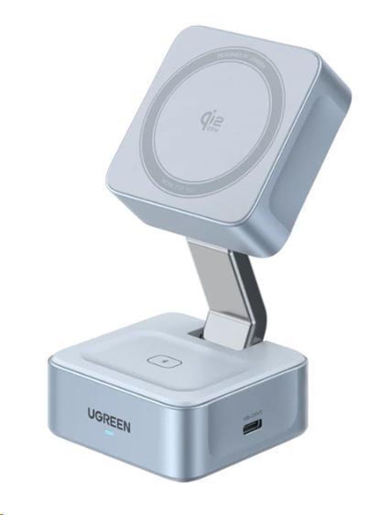 UGREEN UGREEN W752 MagFlow 2-in-1 Magnetic Wireless 25W Qi2 Produktbild 