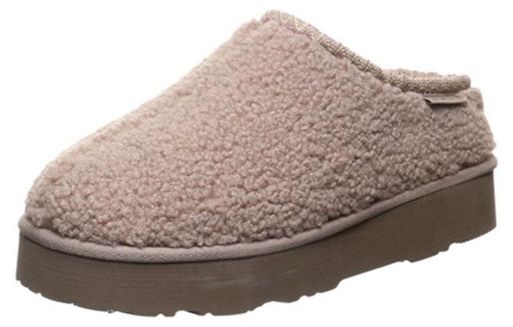 BEARPAW Snuggle Martis Damen Hausschuh Pantolette 3190W 248 braun, Schuhgröße:40 EU