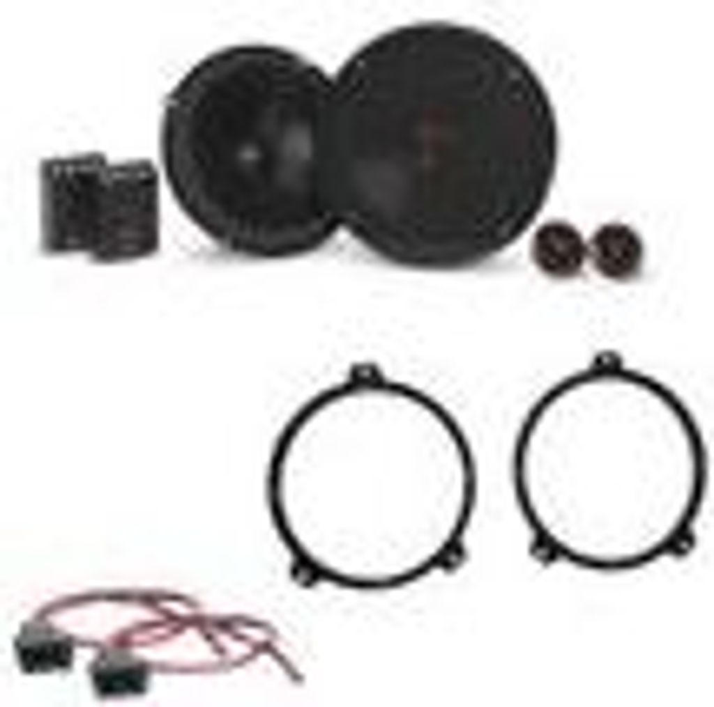 JBL Stage3 607C 2-Wege 3 Ohm Einbauset für 3er E46 Limousine Coupé Touring vorne