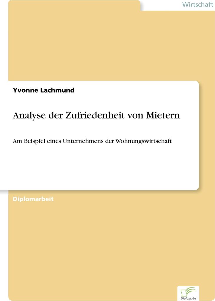 Analyse der Zufriedenheit von Mietern