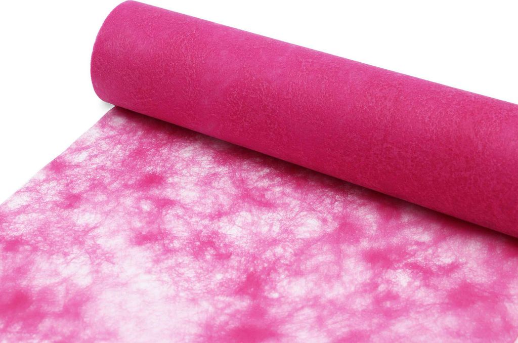 DecoHomeTextil Sizocloud Vlies Tischläufer Tischband The Original from Holland 1 Rolle Fuchsia 30 cm x 2500 cm