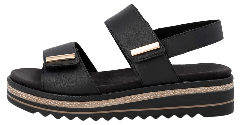 Remonte Damen Sandale elegant mit glänzenden Akzenten am Produktbild 