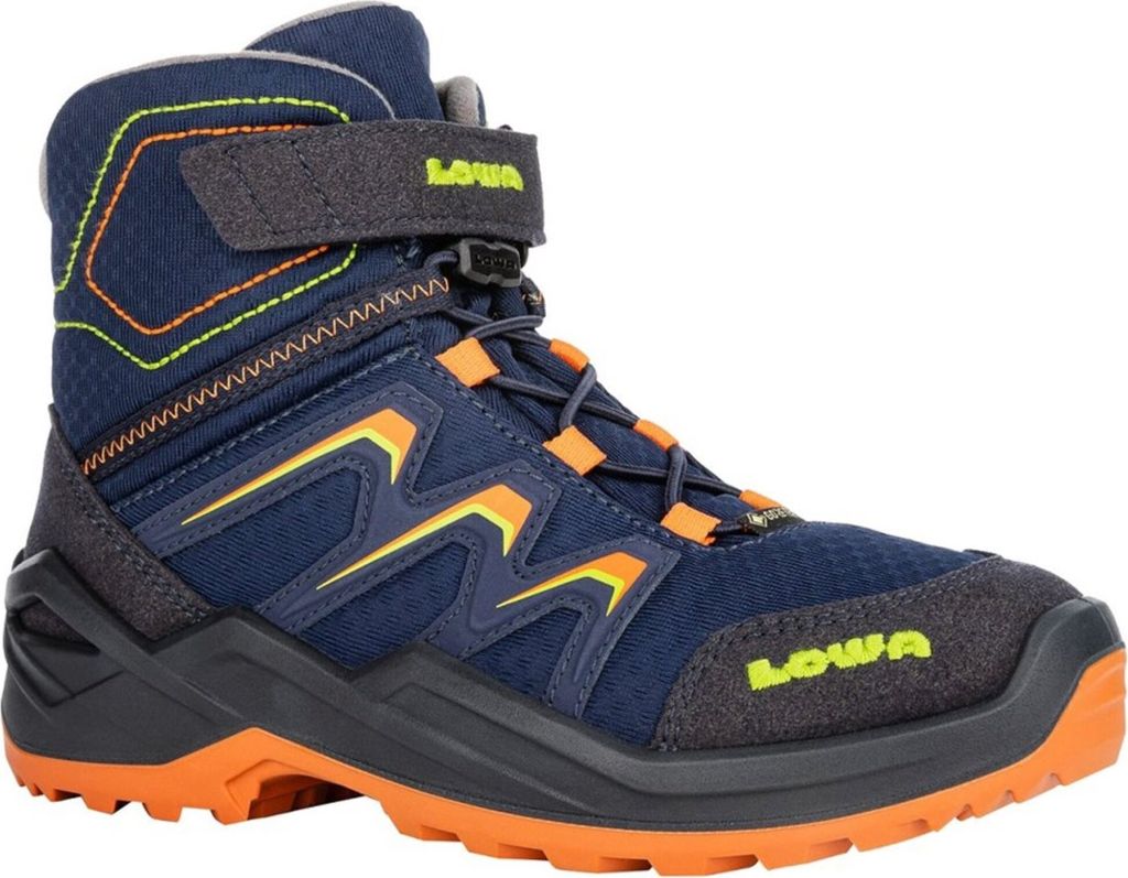 LOWA Kinder Stiefel gefüttert blau Gr. 26