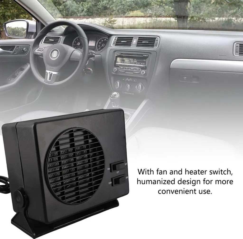 Dégivreur de voiture 300W avec chauffage rapide et fonction ventilateur