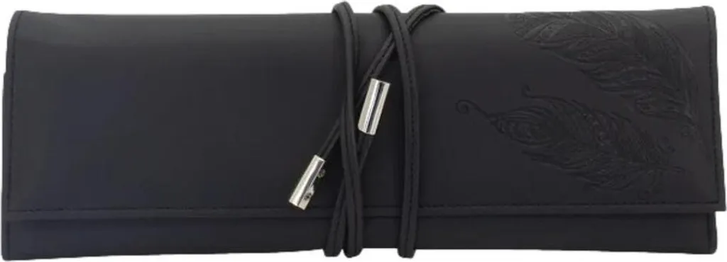 Friedrich23 20137-2 Rouleau à bijoux Femme Boho noir élégant et pratique