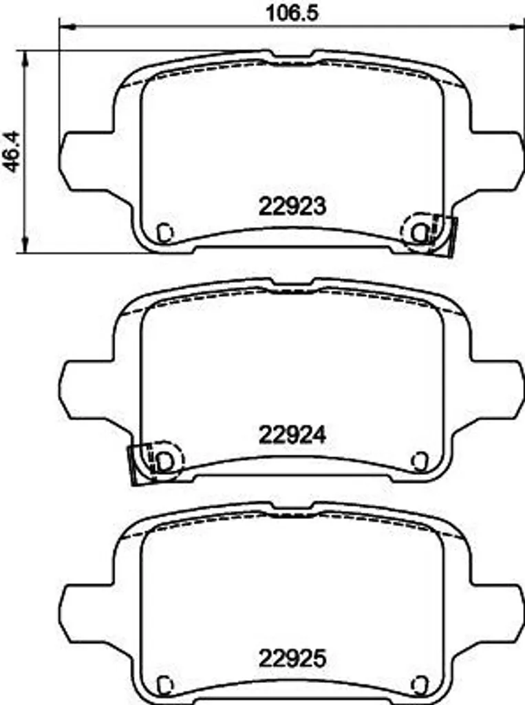 Plaquettes de frein de route pour Insignia B HELLA 8DB 355 037-721