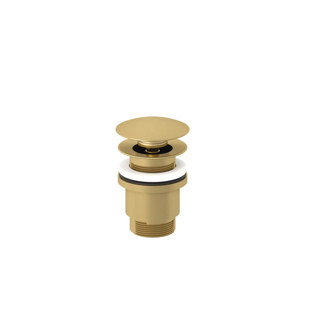 Bonde de lavabo Push-Open Kludi G 1 1/4 verrouillable en chrome brillant