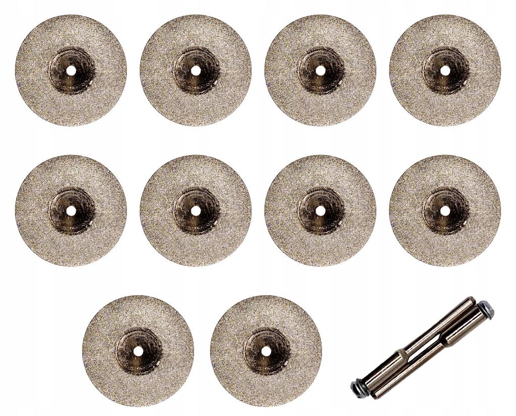 DIAMANTSCHEIBE 50 mm FÜR DREMEL MINI-SCHLEIFER 10 SCHEIBEN + 2 SCHEIBEN