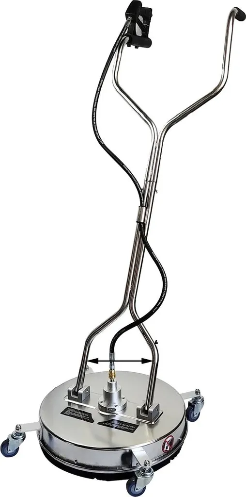 Nettoyeur de surface pour allées et parkings 20 pouces 4000 PSI inox