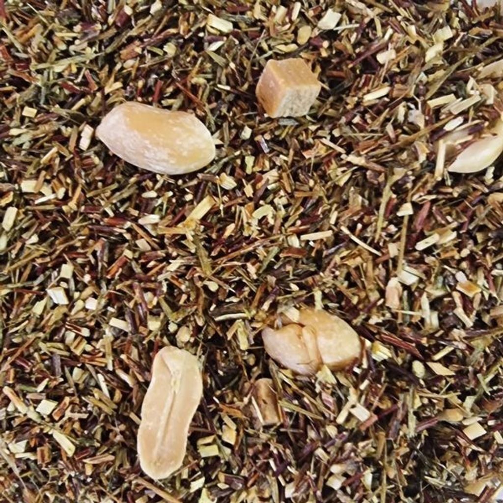 Erdnuss Karamell Rooibos Tee grün Naturideen 100g