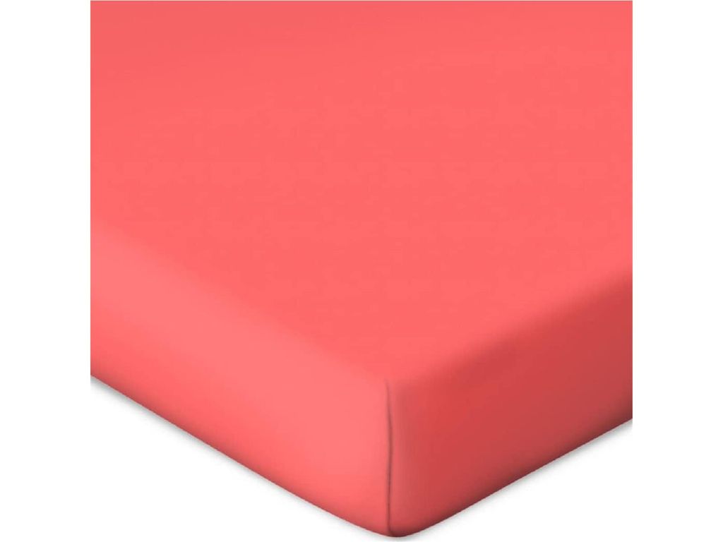 Bassetti Spannbetttuch für Boxspringtopper UNI Farbe Coralle X1/687 Größe 90x190100x220cm