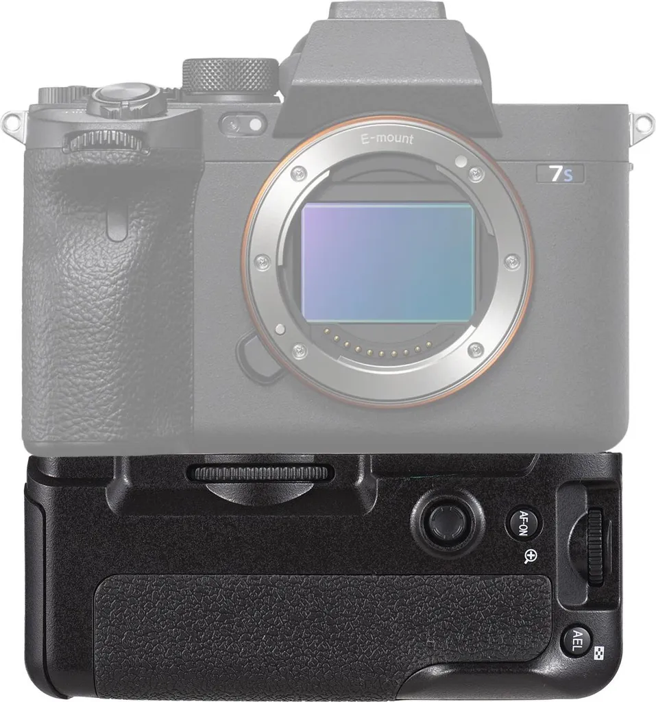 Grip de Tir Vertical Sony VG-C4EM, Idéal pour Portrait et Studio A7M4