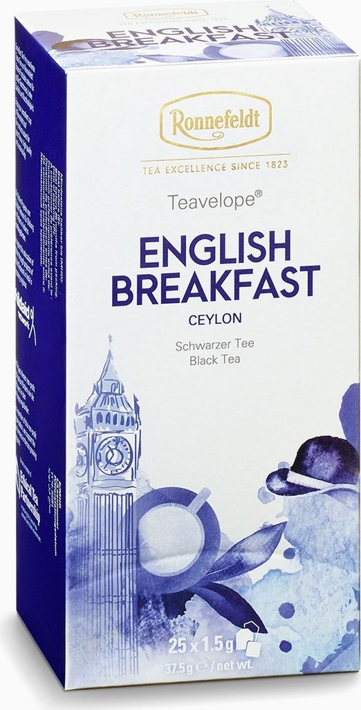 Teavelope English Breakfast (25x1,5g) Produktbild 