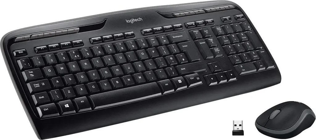 Ensemble Clavier et Souris sans Fil MK330 Logitech Noir pour PC et Mac - 2