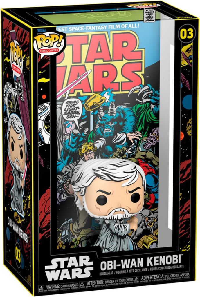 Funko POP! Comic-Cover: Star Wars – Obi-Wan Produktbild 