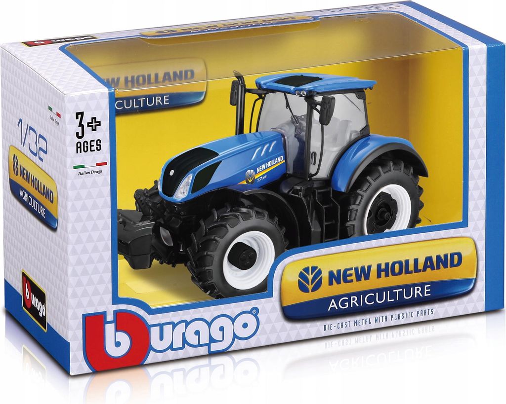 Bburago Tractor New Holland T7.315 1:32 Zdjęcie produktu 
