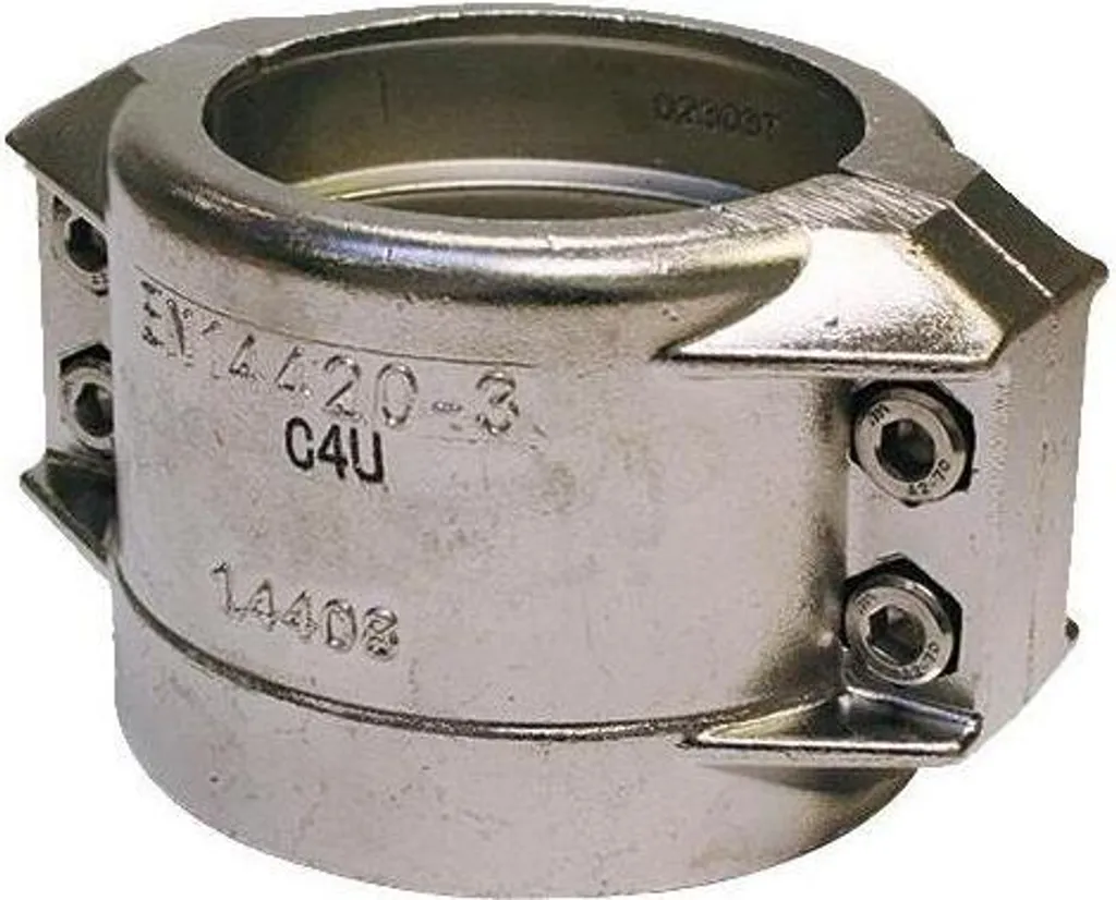 Coupelle de serrage pour installation hydraulique inox 38mm 50-53mm