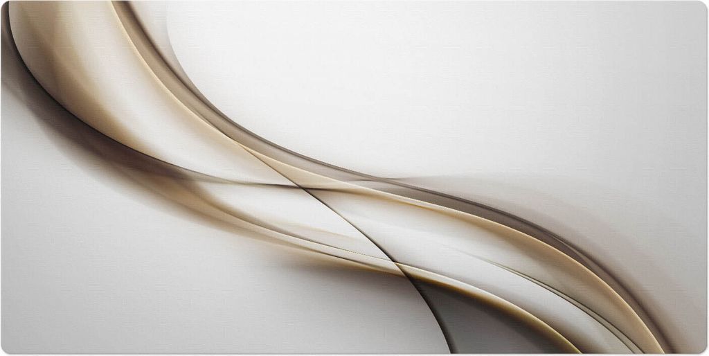 Abstrakte Wellen– Schreibtischunterlage – Schreibtisch Tischunterlage – 120x60 cm – Unterlage Groß Schreibtischmatte