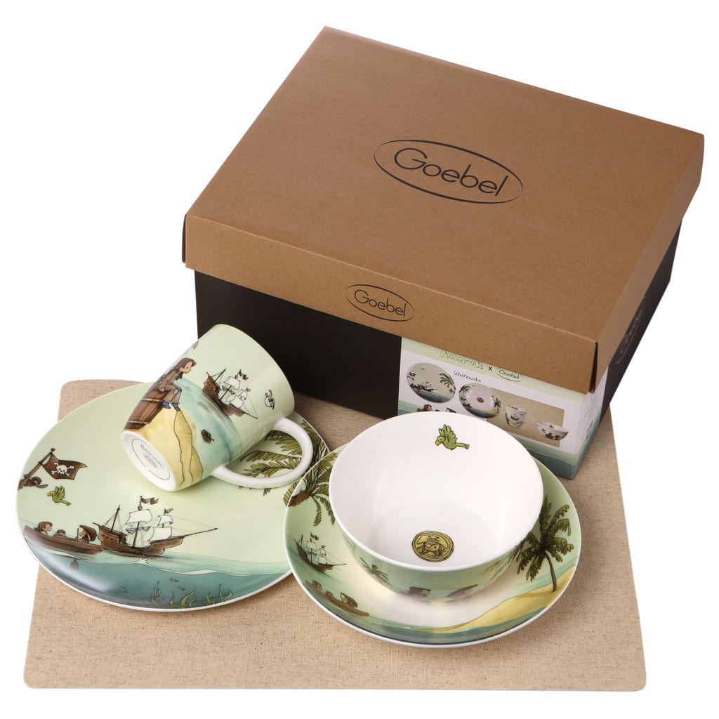 Goebel Anouk - Schatzsuche (Geschenk Set, Fine Bone China)