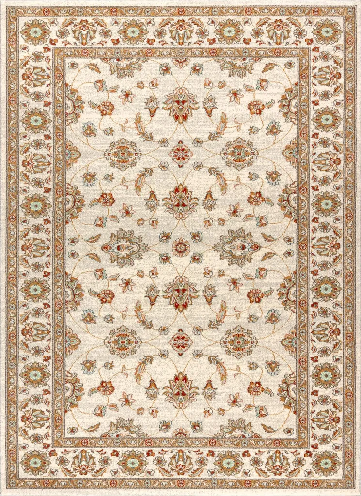 Tapis laine OSTA SOHO 135x200 cm : confort thermique et design ornemental