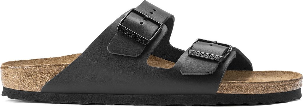 Birkenstock Arizona muli in pelle Nero Taglia stretta 41 Immagine del prodotto 
