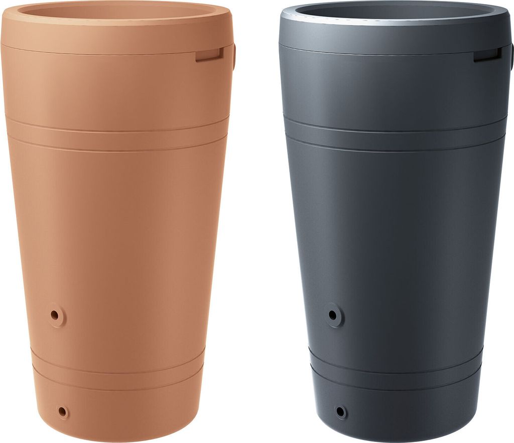 Regentonne terracotta RAVENNA 230 Liter inkl. Hahn Produktbild 5