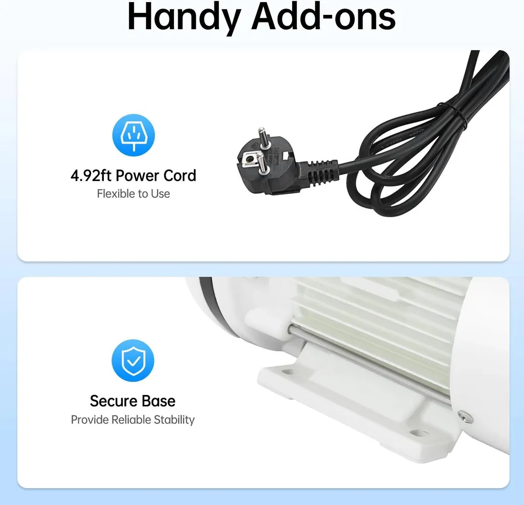 Pompe à engrenages électrique 220V avec dissipation thermique optimisée