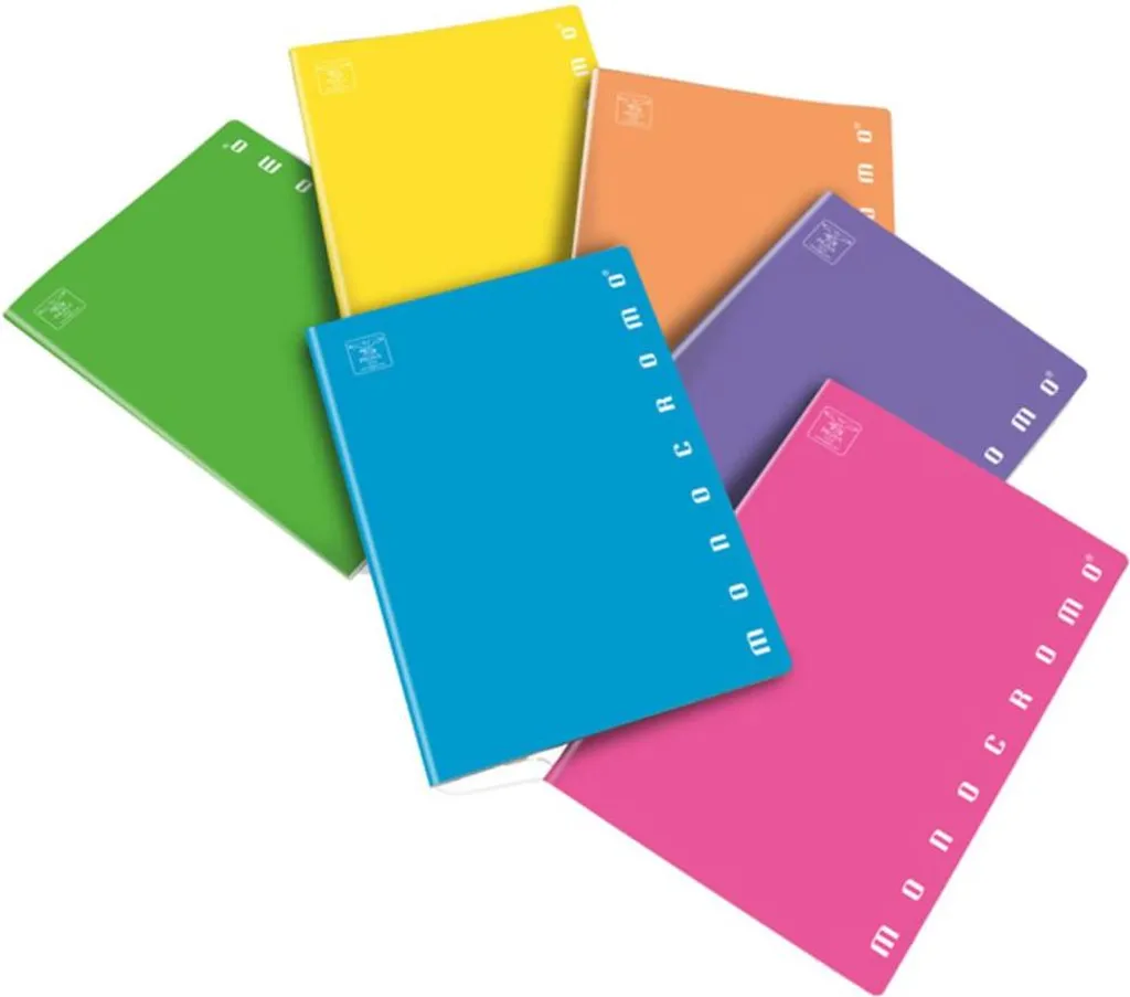 Pigna Fluo A4 40 Fogli - Quaderno Scolastico Multicolore Alta Qualità