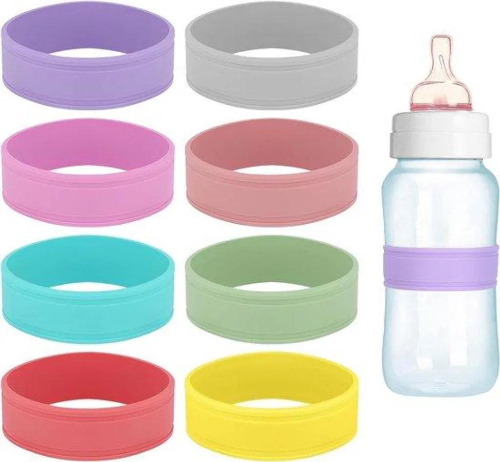 Lot de 8 Étiquettes pour Biberon : Organisation Crèche et Scolaire
