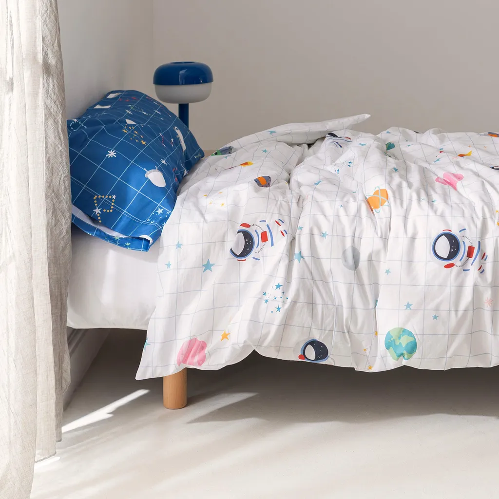Biancheria Letto Spazio 135x200 | Set Space Explorer Cotone Europe