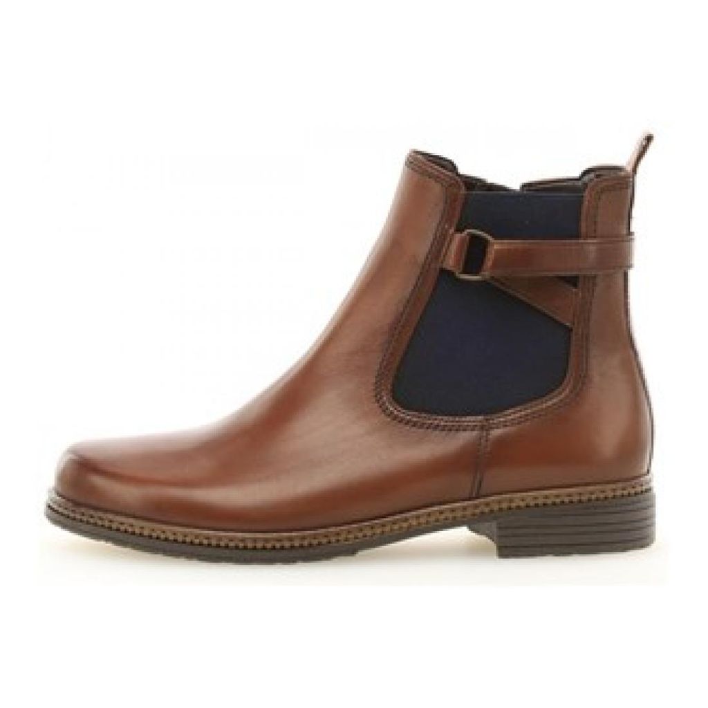 Gabor Shoes Stiefelette Braun Glattleder Größe: 37 Normal