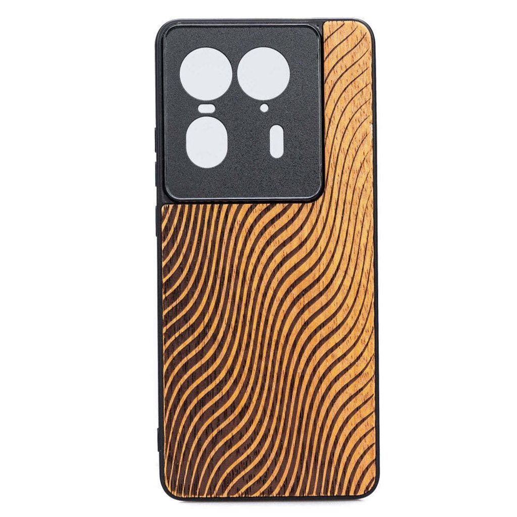 Bewood Holzhülle für Motorola Edge 50 Ultra WAVES MERBAU