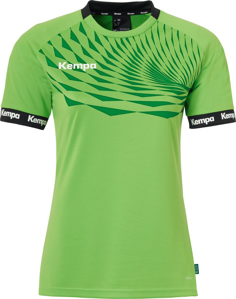 Kempa Wave 26 Shirt Women, hope grün/lagune