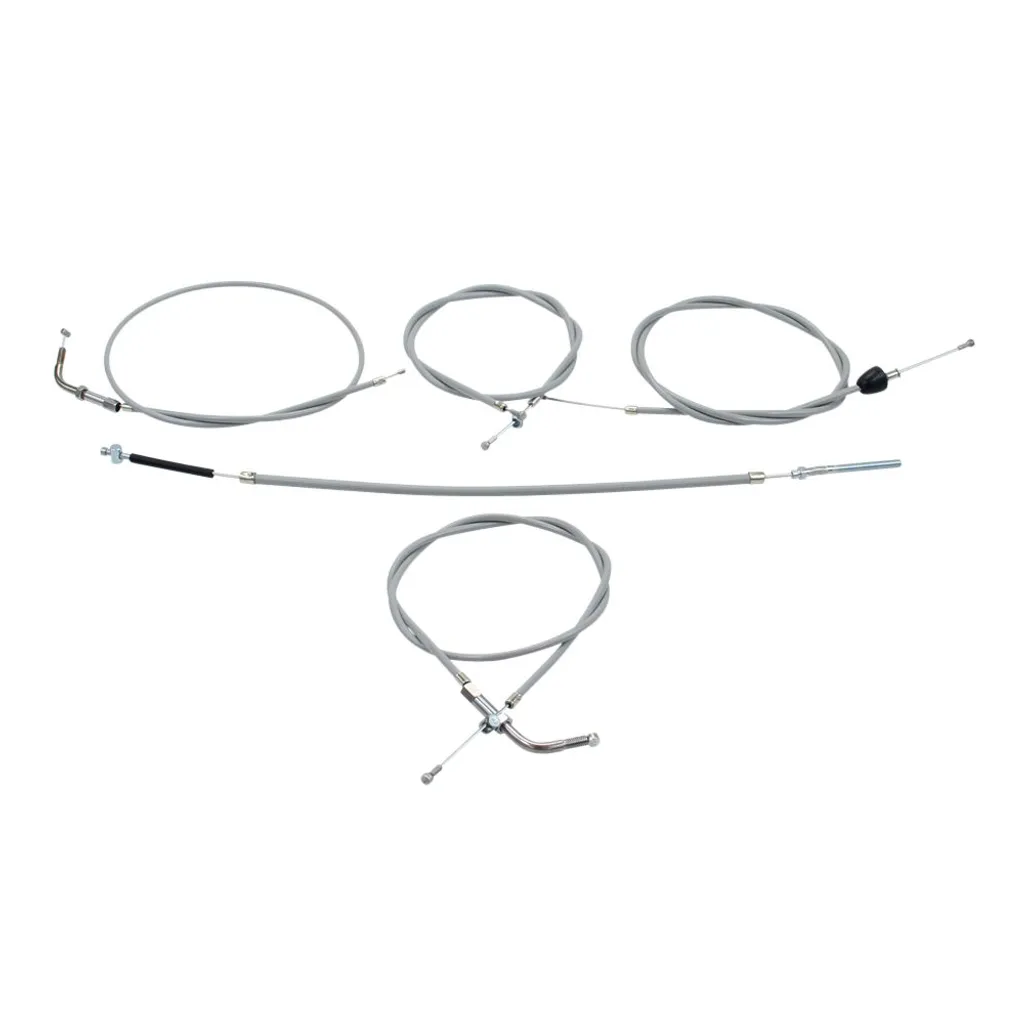 Kit Câbles Bowden Simson SR4-1 Gris : Robustesse et Finition Origine