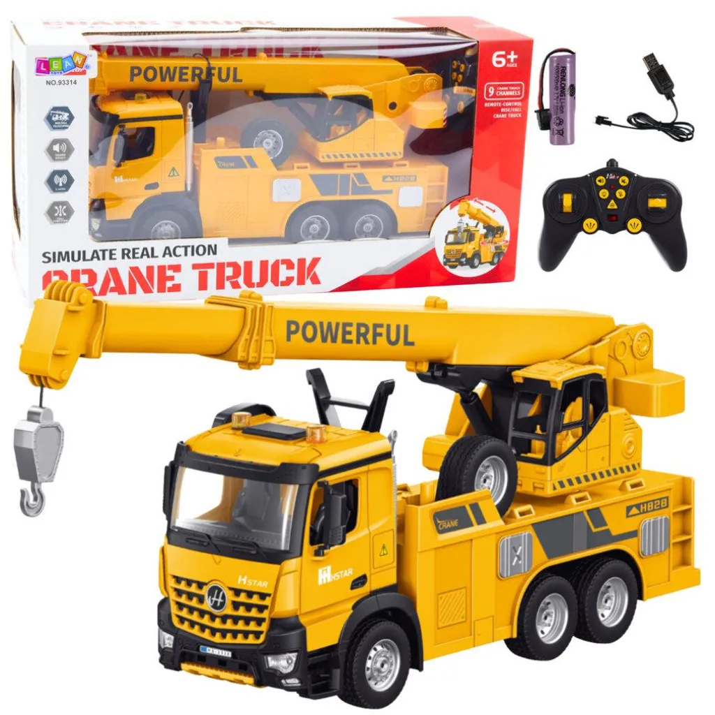 Grue télécommandée RC 9Ch stable : Fini les jouets fragiles qui cassent