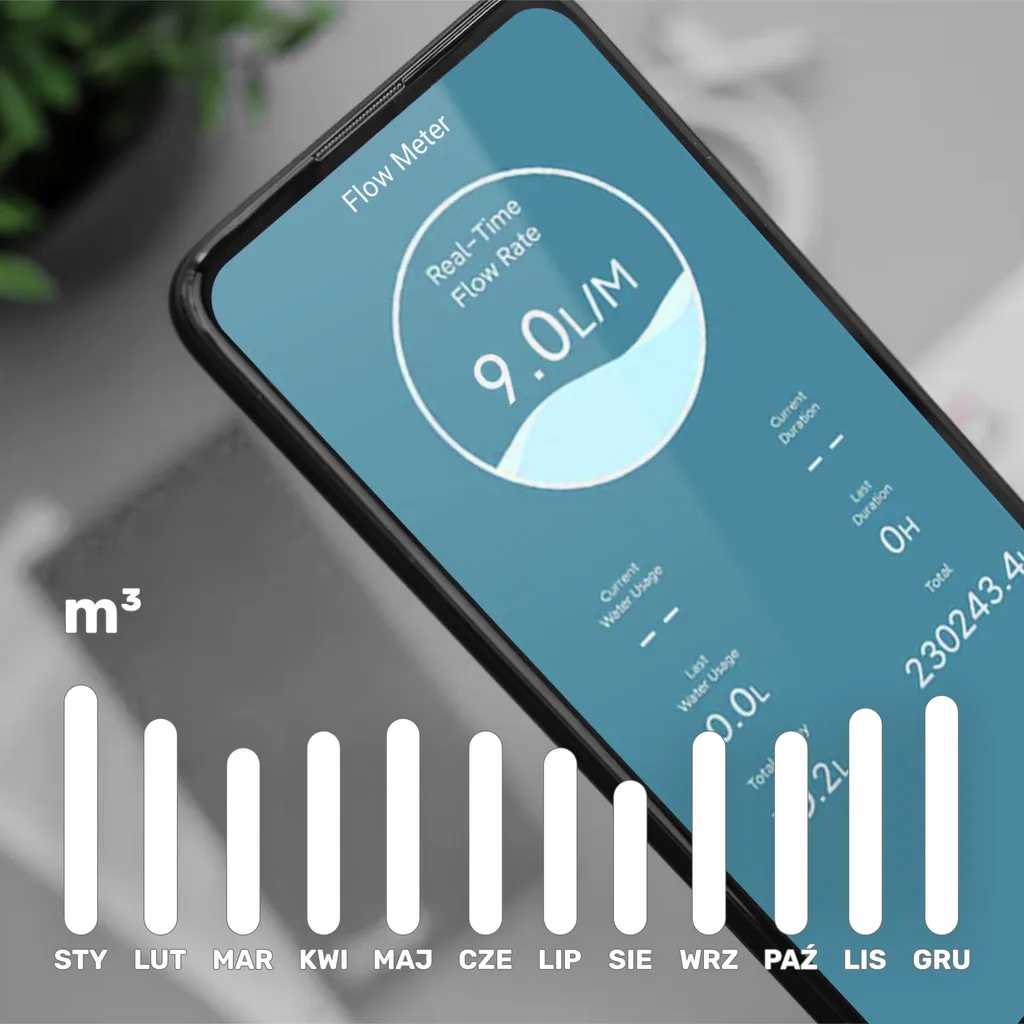 Vanne Connectée pour Arrosage WiFi DN20 Programmable et Mesure de Débit - 10